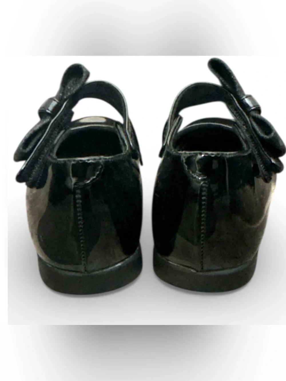 Authentic Rachel Shoes little toddler girl patent bow Mary Jane dress shoes sz 9